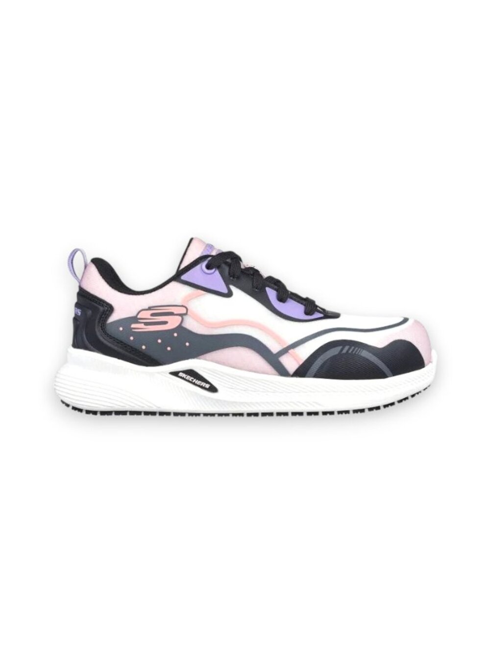 Skechers Carbix Composite Toe White Work Shoes Sneakers Women's Sz 7